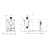 Насос дозировочный DDE 120-7AR-PVC/E/C-F-31U3U3FG Grundfos 99159349