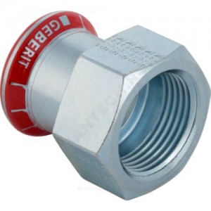 Муфта сталь углеродистая Дн 22х3/4" пресс/ВР Mapress Geberit 21806