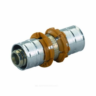 Муфта МП латунь пресс Дн 25 MLC Uponor 1015205