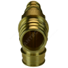 Тройник переходной для PE-X латунь Дн 25х20х25 GX151 Giacomini GX151Y026