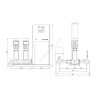 Установка повышения давления Hydro MPC-S 2 CR90-3-2 Grundfos 95044915