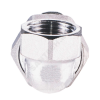 Соединитель латунь хром американка Ду 20 (3/4") угловой ВР/НР R19 Giacomini R19X004