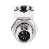 Соединитель латунь хром американка Ду 20 (3/4") угловой ВР/НР R19 Giacomini R19X004