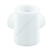Крестовина PP-R 2-плоскостная белая внутренняя пайка Дн 40х20 VALFEX 10118140/