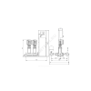 Установка повышения давления Hydro MPC-E 2 CRE 10-2 Grundfos 98423325