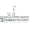 Насос циркуляционный с мокрым ротором B 50/250.40 T PN10 3x400В/50Гц DAB 505812671