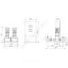 Установка пожаротушения Hydro MX-A 1/1 CR15-1 Grundfos 99788832