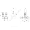 Установка пожаротушения Hydro MX-A 1/1 CR15-1 Grundfos 99788832