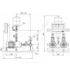 Установка повышения давления CO-2 MHI 203/CE-EB-R Wilo 2785841