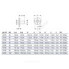 Фланец сталь нерж Ру10/16 Ду 40х76,1 с гладким концом Mapress Geberit 33749
