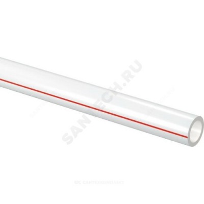 Труба PE-Xa/EVOH белая Дн 63х8,6 Ру10 Тмакс=90C L=6м Radi Pipe Uponor 1033503