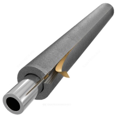 Трубка SUPER SK 60/32 L=2м Тмакс=95°C самоклеящаяся серая Energoflex EFXT060322SUSK.