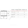 Ниппель латунь Ду 32 (1 1/4") НР VALFEX VF.582.L.114 Ниппель латунь Ду 32 (1 1/4") НР VALFEX VF.582.L.114