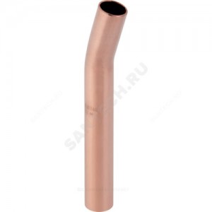Отвод медь 15гр Дн 28 Mapress Geberit 60905