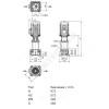 Насос многоступенчатый вертикальный HELIX FIRST V 3602-5/16/E/S/400-50 PN16 3х400В/50 Гц Wilo 4183387