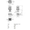 Насос многоступенчатый вертикальный HELIX FIRST V 3602-5/16/E/S/400-50 PN16 3х400В/50 Гц Wilo 4183387