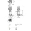 Насос многоступенчатый вертикальный HELIX FIRST V 3602-5/16/E/S/400-50 PN16 3х400В/50 Гц Wilo 4183387