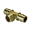 Тройник для PE-X латунь Дн 20х1/2"х20 НР GX153 Giacomini GX153Y034