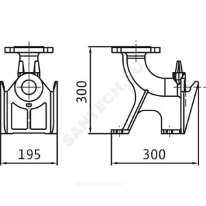 Устройство погружного монтажа DN100S/2RK Wilo 6082336