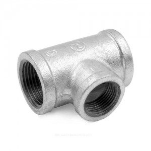Тройник переходной чугун оц Ду 20х15 (3/4"х1/2") ВР/ВР Fittex PLUS