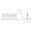 Установка повышения давления Hydro MPC-E 6 CRE10-1 Grundfos 98439399