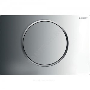 Кнопка для инсталляции Sigma 10 хром глянец/хром матовый Geberit 115.758.KH.5