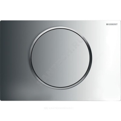 Кнопка для инсталляции Sigma 10 хром глянец/хром матовый Geberit 115.758.KH.5