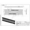 Решетка волна чугунная SteeStart DN200 С250 250кН СТИЛОТ Р2005С