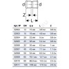 Муфта сталь нерж Дн 108 пресс Mapress Geberit 32011