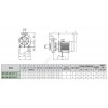 Насос консольно-моноблочный NKP-G 80-330/328/A/BAQE/110 PN16 3х400В/50 Гц DAB 1FBB51BNB