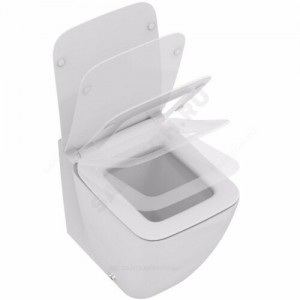 Унитаз без бачка STRADA II AquaBlade горизонт/выпуск дюропласт микролифт Ideal Standard T359801