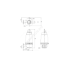 Насос канализационный SEV.100.100.75.4.51D Grundfos 96047957