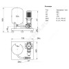Установка для системы пожаротушения CO 1 Helix First V 402/J-ET-R Wilo 2450534
