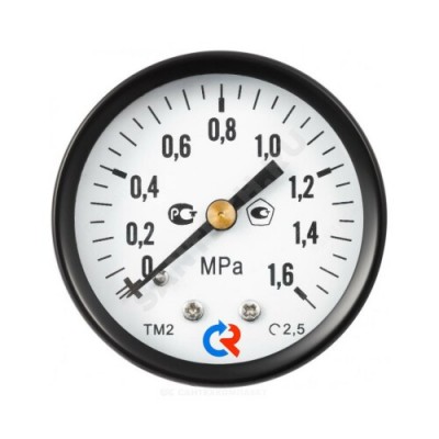 Манометр ТМ-310Т.00 осевой Дк63мм 0-0,6 МПа G1/4" Росма 00000008921