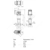 Насос многоступенчатый вертикальный HELIX VE 2202-3,0-2/16/V/KS PN16 3х400В/50 Гц Wilo 4171606