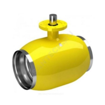 Кран шаровой сталь газ КШ.Ц.П.Э.GAS Ду 50 Ру40 п/привар под эл/привод полнопроходной LD КШ.Ц.П.Э.GAS.050.040.П/П.02