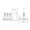 Установка повышения давления Hydro MPC-E 3 CRE32-1 Grundfos 99208292