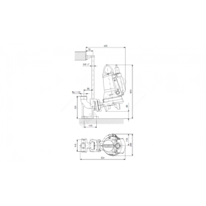 Насос канализационный SEG.40.26.E.2.50B Grundfos 96878516