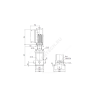 Насос многоступенчатый вертикальный CRE1-6 A-A-A-E-HQQE PN16 1х200-240В/50 Гц Grundfos 98389279