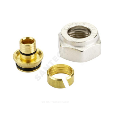 Фитинг присоединительный для PE-X труб Дн 14х2,0х3/4" ВР Danfoss 013G4154