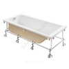 Ванна акриловая Elba 170х75 без ножек Roca 248507000.