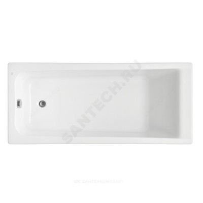 Ванна акриловая Elba 170х75 без ножек Roca 248507000.