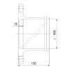 Муфта фланцевая Ду150/160 для канализационных установок Multilift MLD Grundfos 96003701