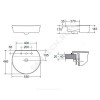Умывальник подвесной CONNECT Sphere 55 Ideal Standard E792301