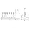 Установка повышения давления Hydro MPC-S 6 CR32-7 Grundfos 95044846