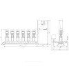 Установка повышения давления Hydro MPC-S 6 CR32-7 Grundfos 95044846
