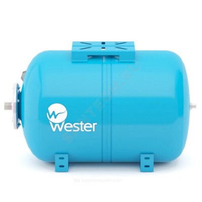 Гидроаккумулятор WAO 80 л 16 бар горизонтальный Wester 2-14-0404