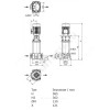 Насос многоступенчатый вертикальный HELIX FIRST V 402-5/16/E/S/400-50 PN16 3х400В/50 Гц Wilo 4201073