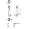 Насос многоступенчатый вертикальный HELIX FIRST V 402-5/16/E/S/400-50 PN16 3х400В/50 Гц Wilo 4201073