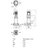 Насос многоступенчатый вертикальный HELIX FIRST V 402-5/16/E/S/400-50 PN16 3х400В/50 Гц Wilo 4201073